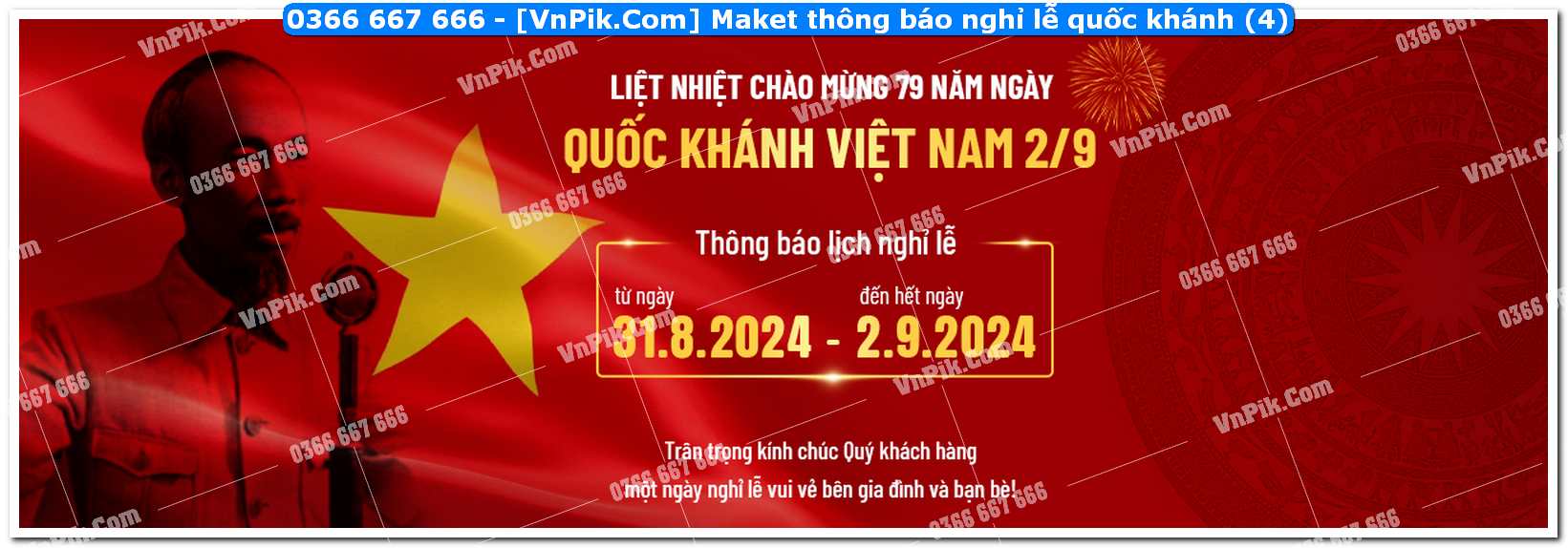 Maket thông báo nghỉ lễ quốc khánh (4)